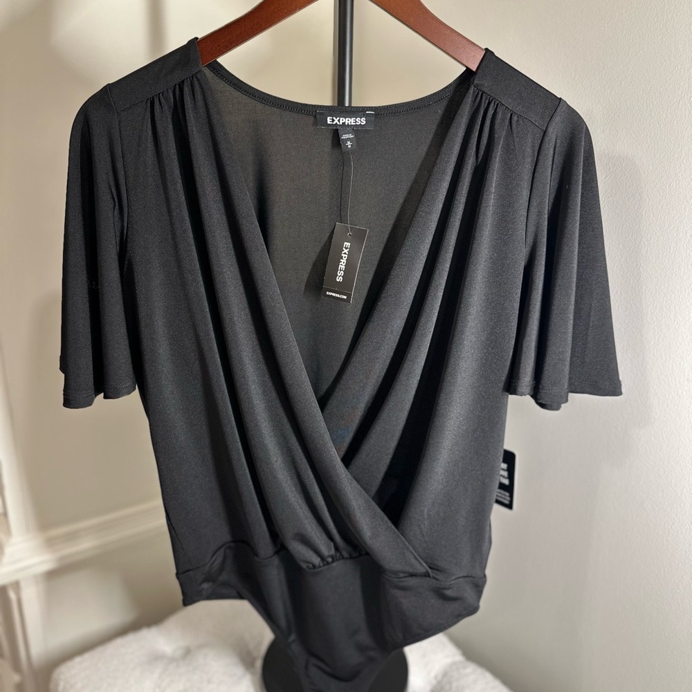 Express Black Women's Top / Body Suit